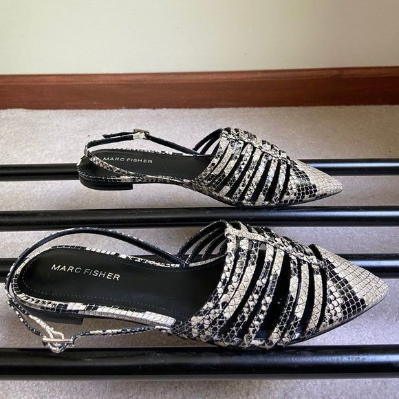 MARC FISHER Women Adra2 Pointy Toe Shoes - NEW - Picture 5 of 7